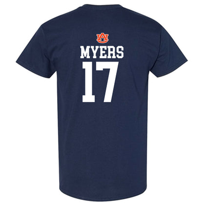 Auburn - NCAA Football : Will Myers - Replica Shersey T-Shirt-1