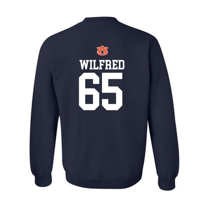 Auburn - NCAA Football : Seth Wilfred - Replica Shersey Crewneck Sweatshirt