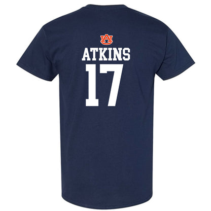 Auburn - NCAA Football : Xavier Atkins - Replica Shersey T-Shirt-1