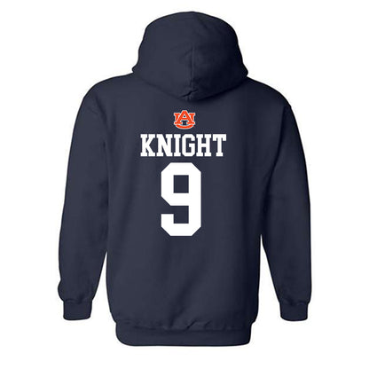 Auburn - NCAA Football : Deuce Knight - Replica Shersey Hooded Sweatshirt-1