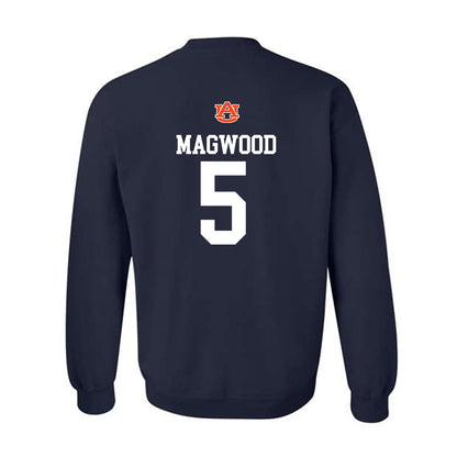 Auburn - NCAA Men's Basketball : Kaden Magwood - Replica Shersey Crewneck Sweatshirt-1
