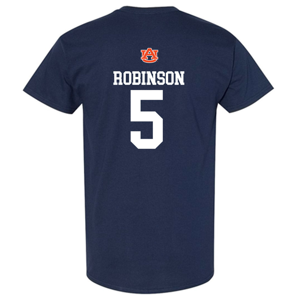 Auburn - NCAA Football : Jahquez Robinson - Replica Shersey T-Shirt-1