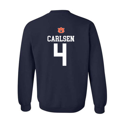 Auburn - NCAA Women's Volleyball : baileigh carlsen - Replica Shersey Crewneck Sweatshirt-1