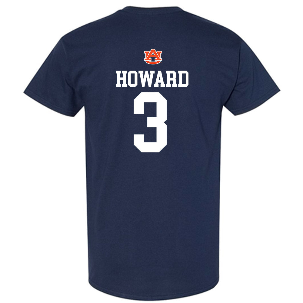 Auburn - NCAA Men's Basketball : Jahki Howard - Replica Shersey T-Shirt