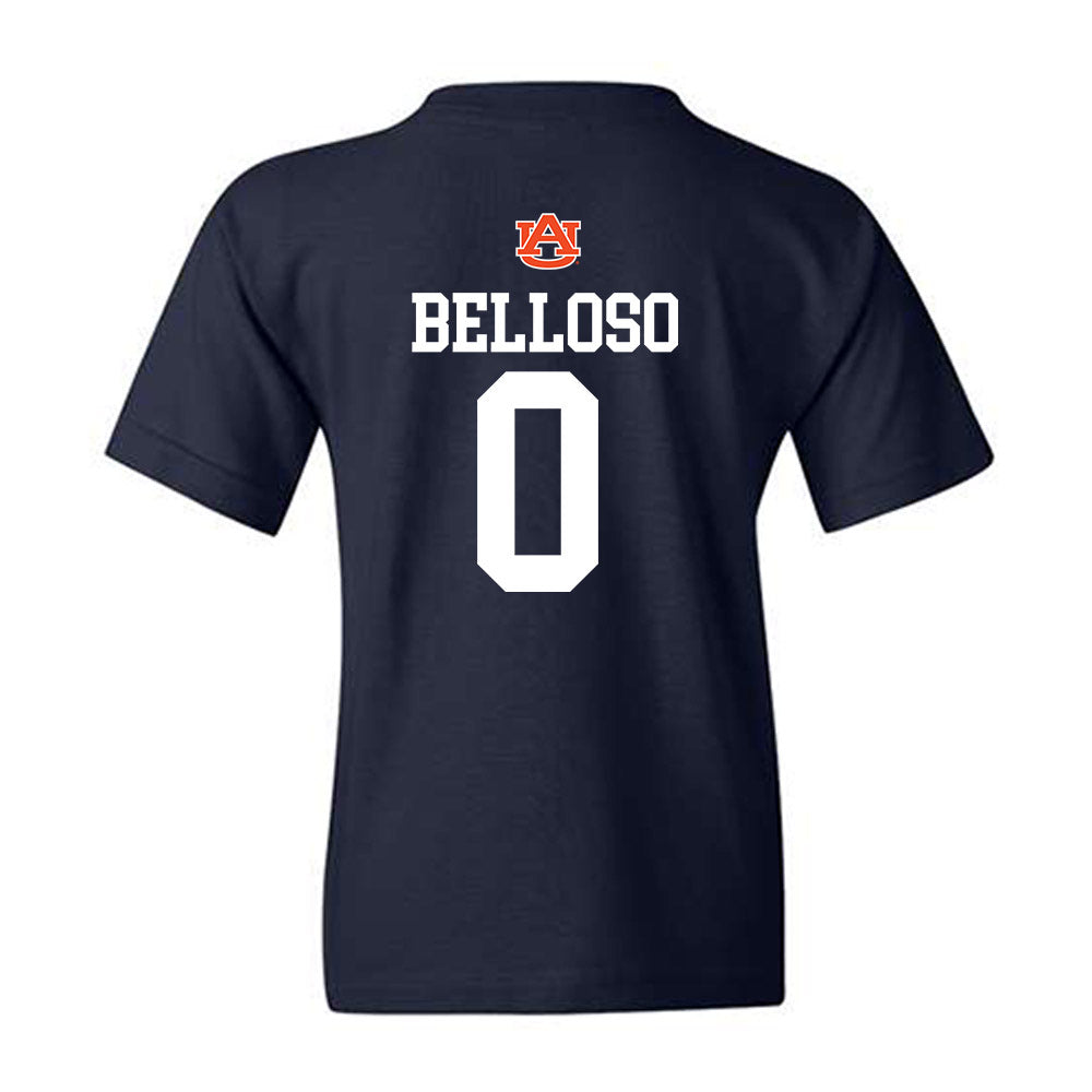 Auburn - NCAA Women's Basketball : Angena Belloso - Replica Shersey Youth T-Shirt-1