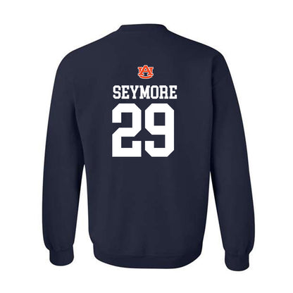 Auburn - NCAA Football : Taye Seymore - Replica Shersey Crewneck Sweatshirt-1