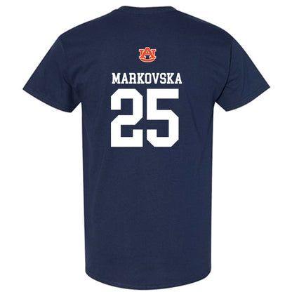 Auburn - NCAA Women's Volleyball : Lizzy Markovska - Replica Shersey T-Shirt-1