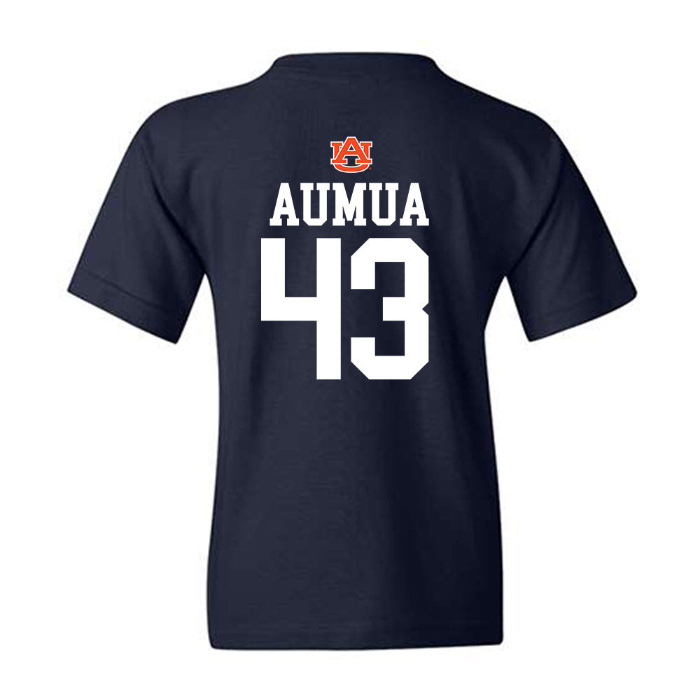 Auburn - NCAA Softball : Delaney Aumua - Replica Shersey Youth T-Shirt-1