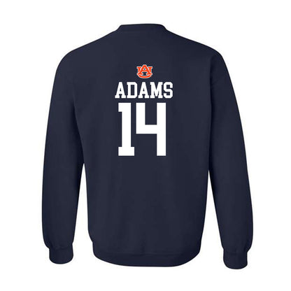 Auburn - NCAA Softball : AnnaLea Adams - Replica Shersey Crewneck Sweatshirt-1