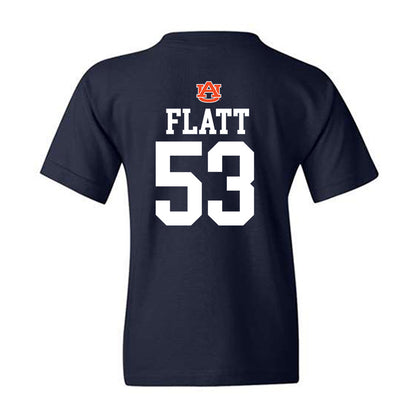 Auburn - NCAA Football : John Henry Flatt - Replica Shersey Youth T-Shirt-1