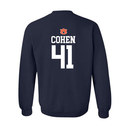 Auburn - NCAA Football : Josh Cohen - Replica Shersey Crewneck Sweatshirt