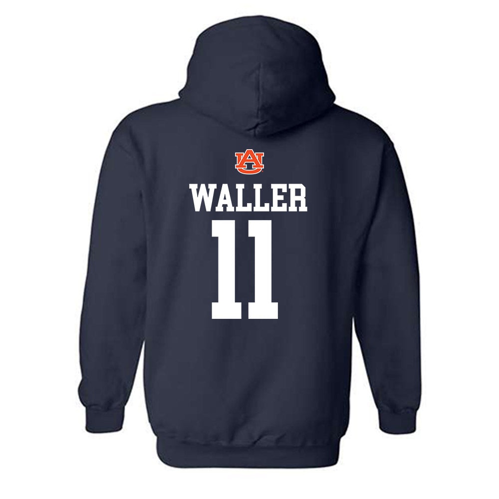 Auburn - NCAA Football : Jamonta Waller - Replica Shersey Hooded Sweatshirt