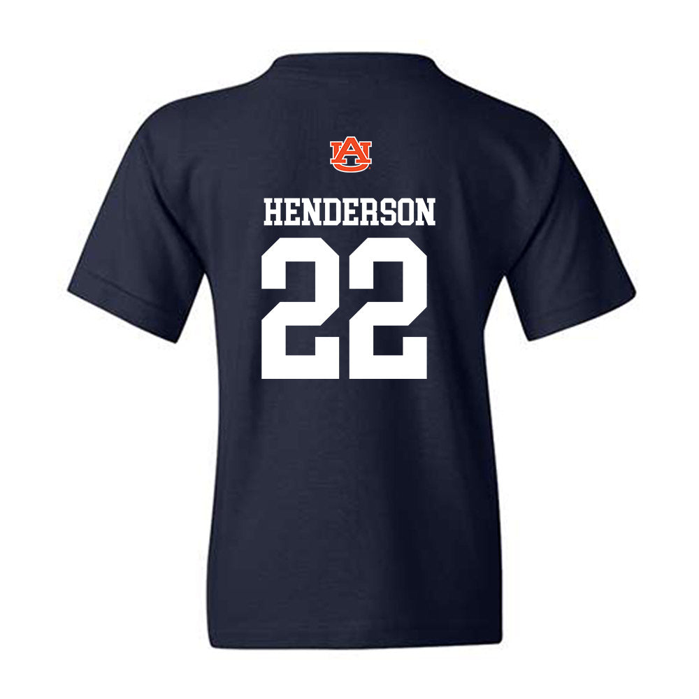 Auburn - NCAA Football : Alvin Henderson - Replica Shersey Youth T-Shirt-1