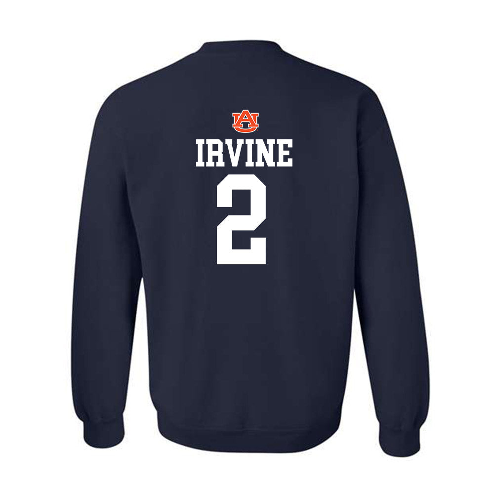 Auburn - NCAA Women's Gymnastics : Alex Irvine - Replica Shersey Crewneck Sweatshirt-1