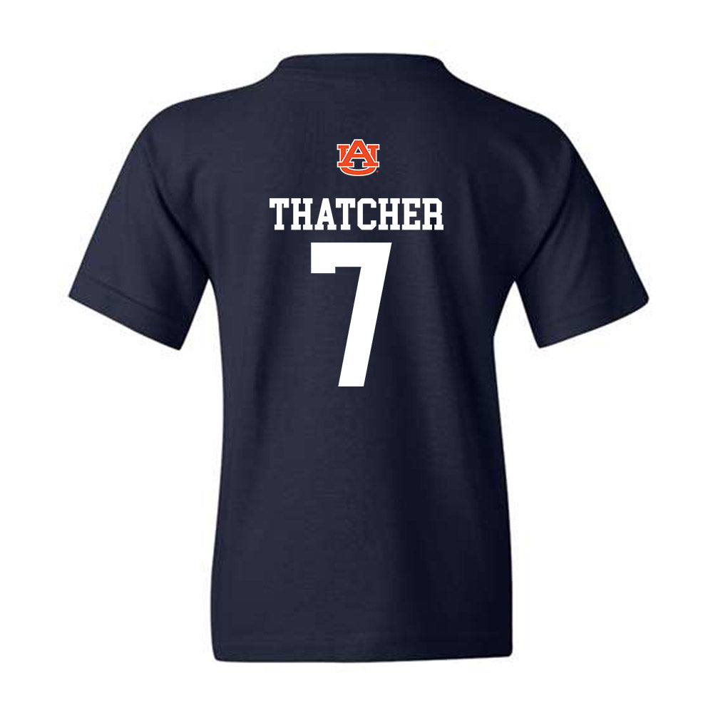 Auburn - NCAA Women's Soccer : Carly Thatcher - Replica Shersey Youth T-Shirt