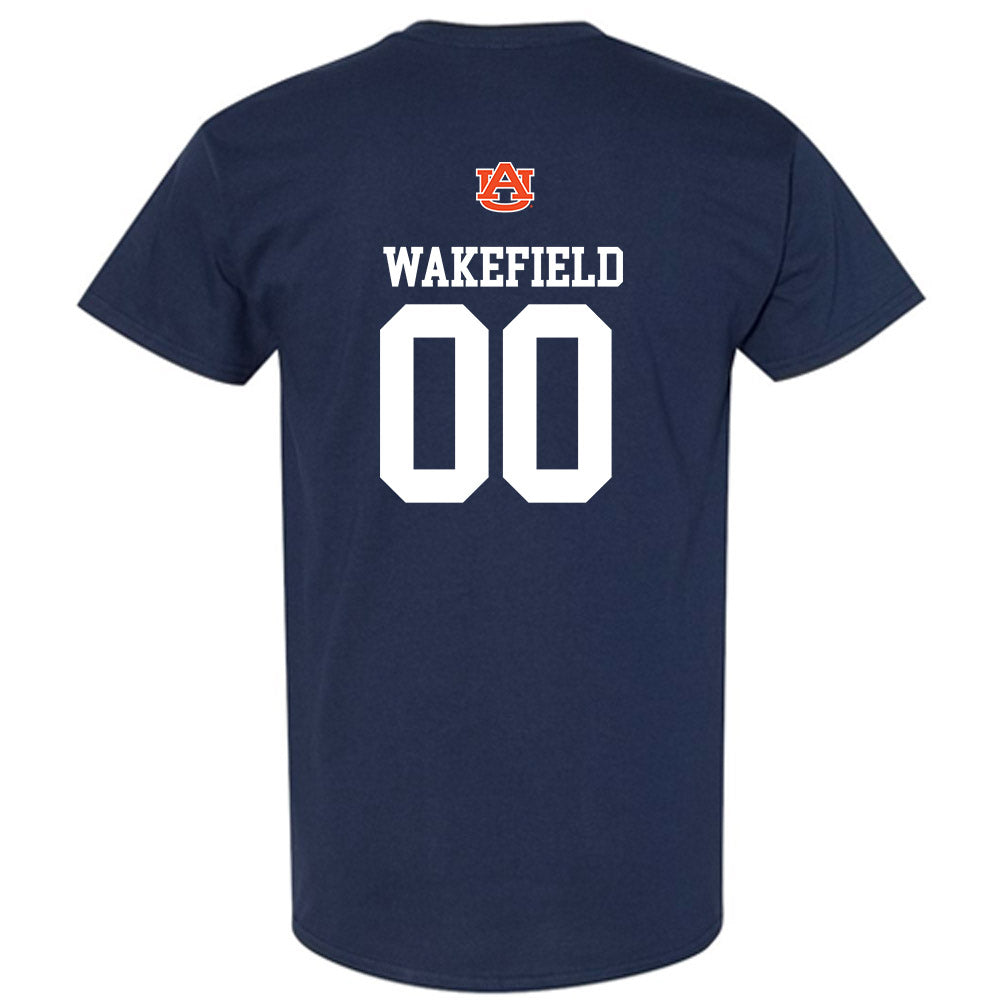 Auburn - NCAA Football : Travis Wakefield - Replica Shersey T-Shirt-1