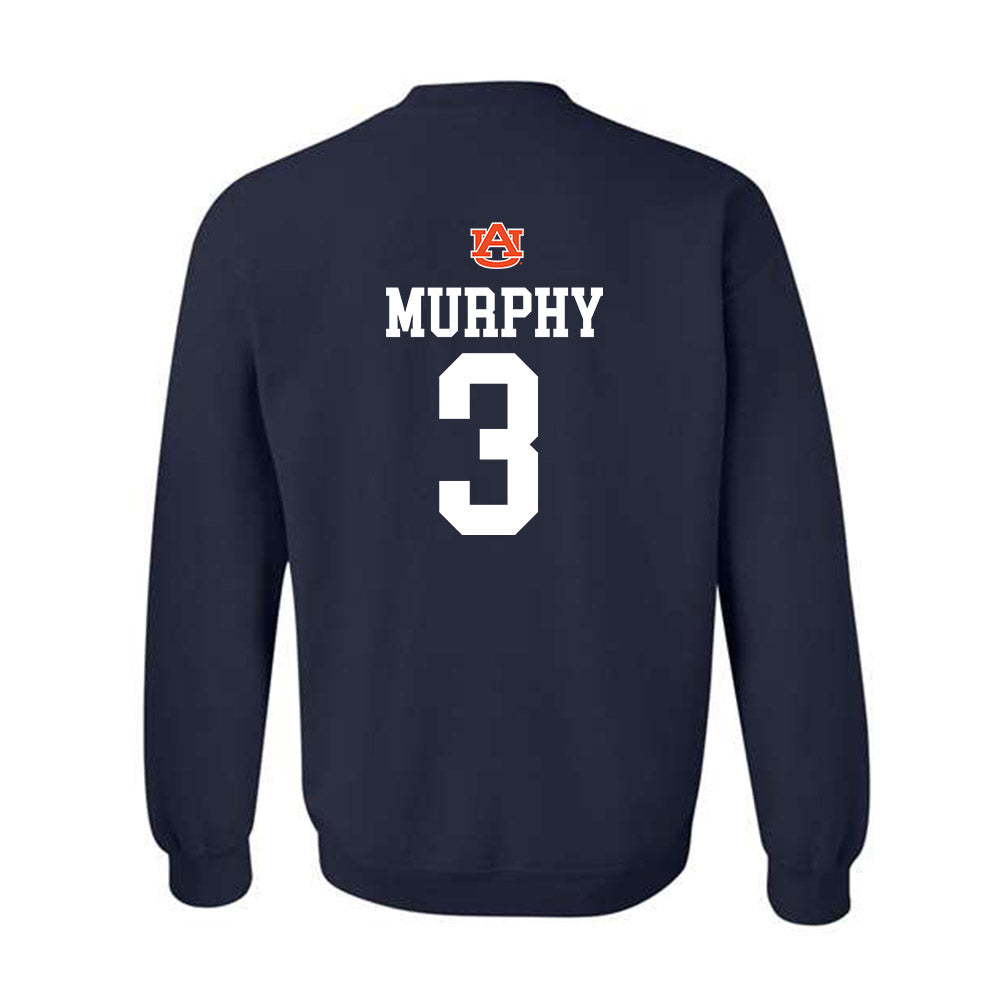 Auburn - NCAA Men's Basketball : KeShawn Murphy - Replica Shersey Crewneck Sweatshirt-1