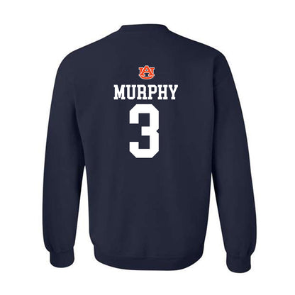 Auburn - NCAA Men's Basketball : KeShawn Murphy - Replica Shersey Crewneck Sweatshirt-1