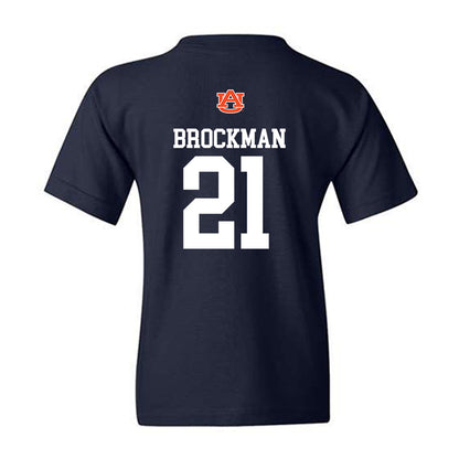 Auburn - NCAA Softball : Kylie Brockman - Replica Shersey Youth T-Shirt-1