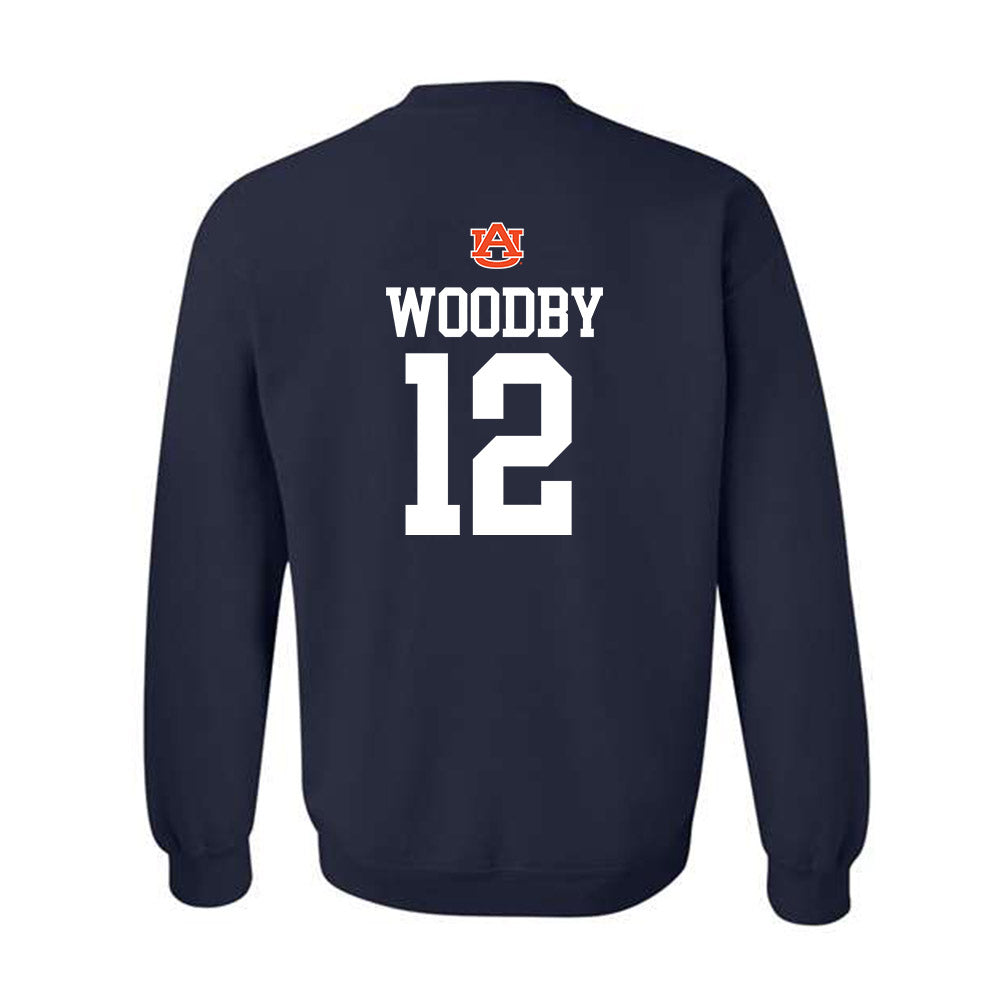 Auburn - NCAA Football : Blake Woodby - Replica Shersey Crewneck Sweatshirt-1