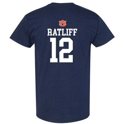 Auburn - NCAA Softball : Ava Ratliff - Replica Shersey T-Shirt-1