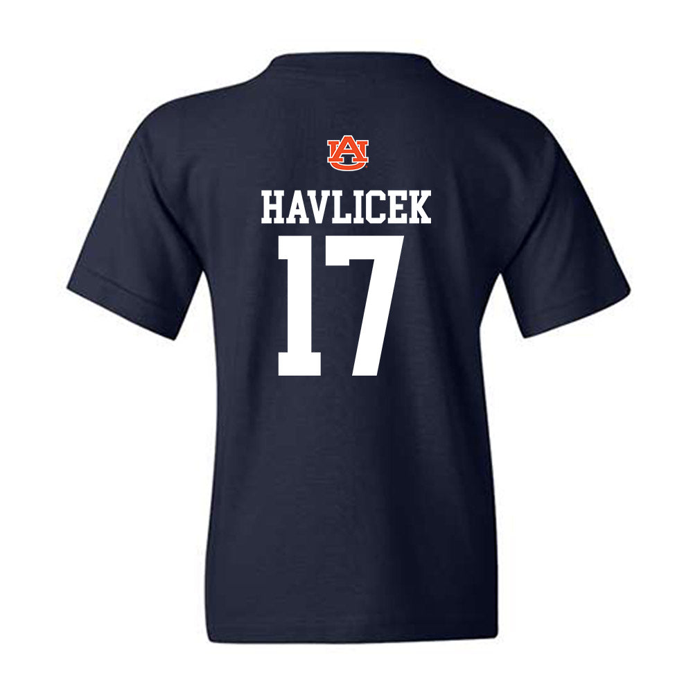 Auburn - NCAA Women's Volleyball : Grace Havlicek - Replica Shersey Youth T-Shirt-1