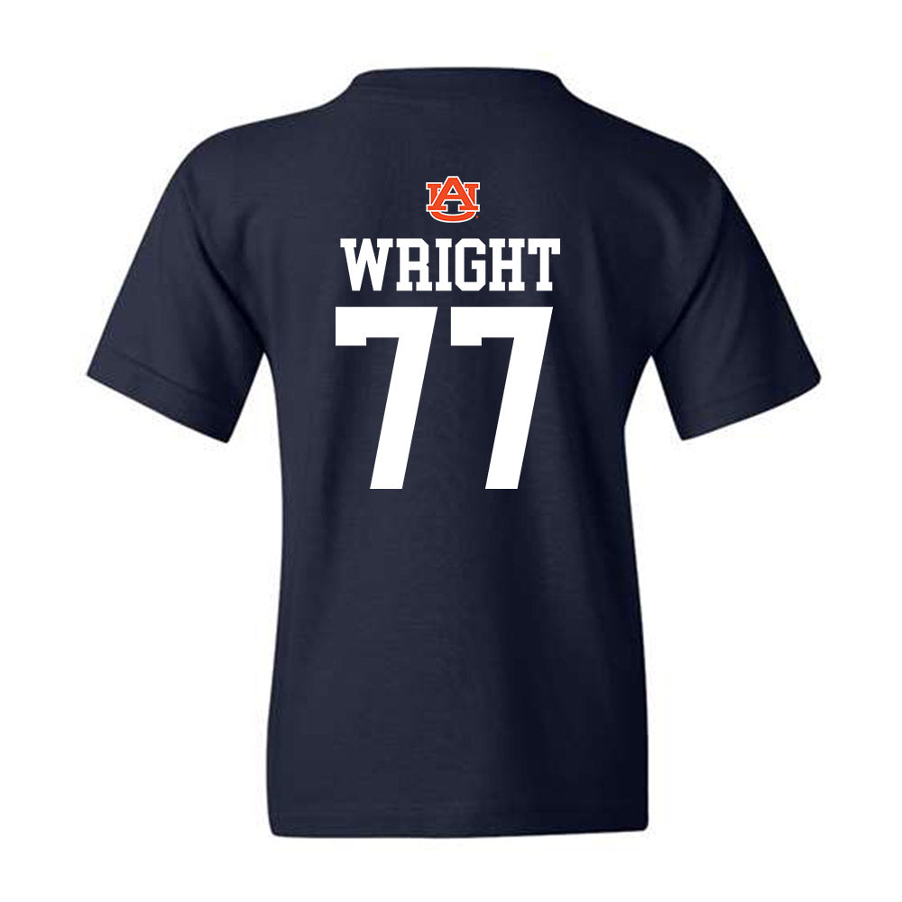 Auburn - NCAA Football : Jeremiah Wright - Replica Shersey Youth T-Shirt