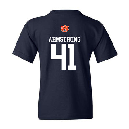 Auburn - NCAA Baseball : John Armstrong - Replica Shersey Youth T-Shirt