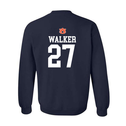 Auburn - NCAA Softball : Mckaela Walker - Replica Shersey Crewneck Sweatshirt-1
