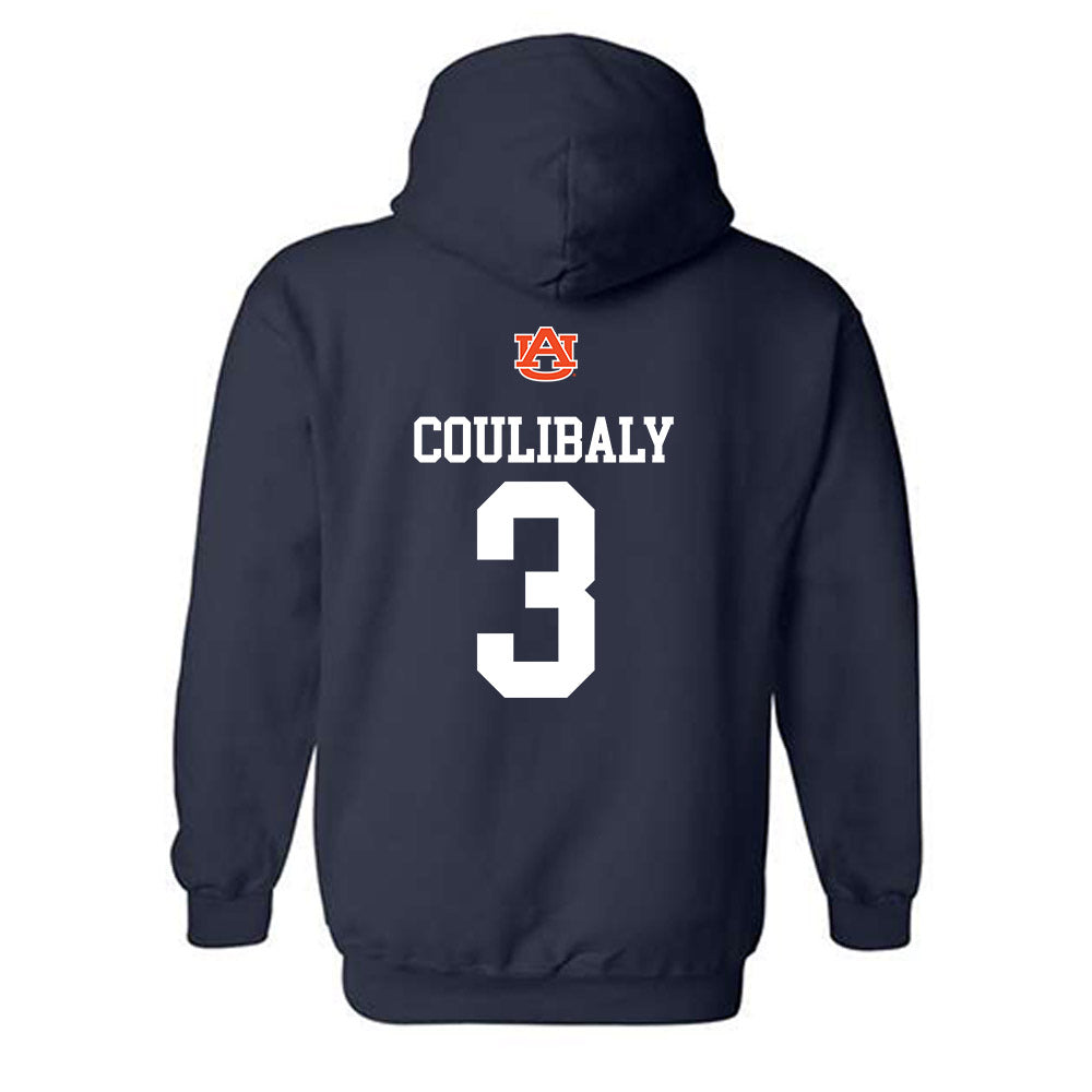 Auburn - NCAA Women's Basketball : Harissoum Coulibaly - Replica Shersey Hooded Sweatshirt-1