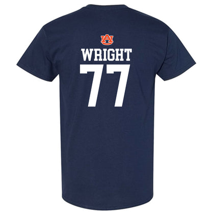 Auburn - NCAA Football : Jeremiah Wright - Replica Shersey T-Shirt