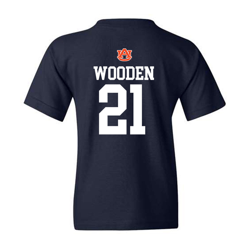 Auburn - NCAA Football : Caleb Wooden - Replica Shersey Youth T-Shirt