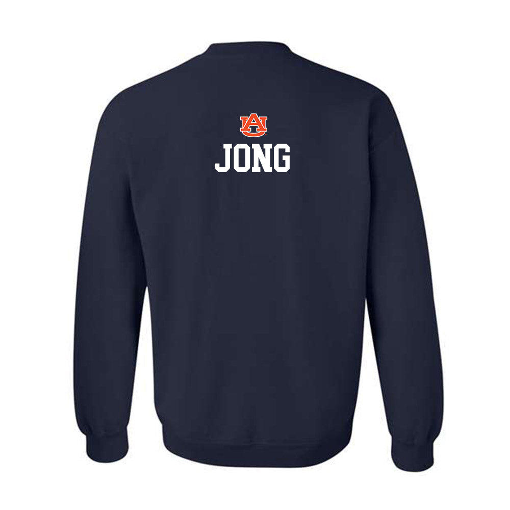 Auburn - NCAA Women's Gymnastics : Katelyn Jong - Replica Shersey Crewneck Sweatshirt-1