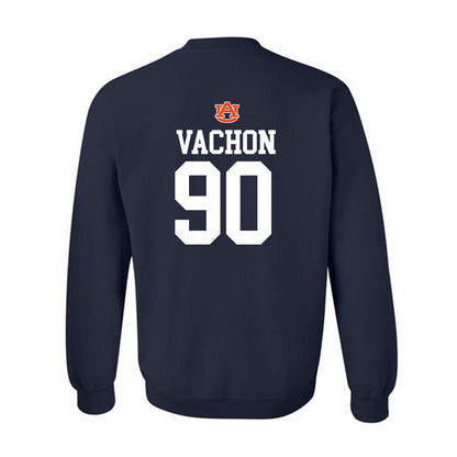 Auburn - NCAA Football : Ian Vachon - Replica Shersey Crewneck Sweatshirt