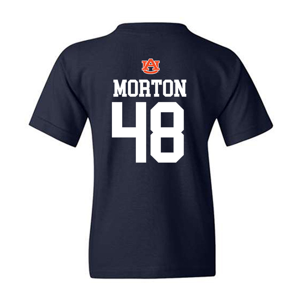 Auburn - NCAA Football : Eli Morton - Replica Shersey Youth T-Shirt-1