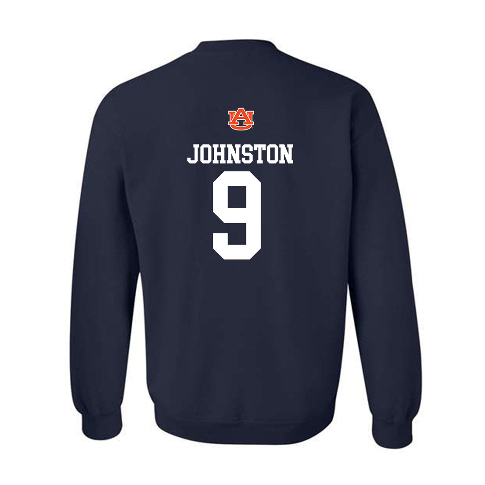 Auburn - NCAA Baseball : Jett Johnston - Replica Shersey Crewneck Sweatshirt-1