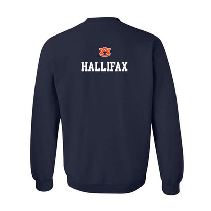 Auburn - NCAA Women's Swimming & Diving : Emily HALLIFAX - Replica Shersey Crewneck Sweatshirt-1