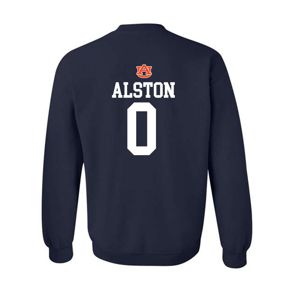 Auburn - NCAA Football : Damari Alston - Replica Shersey Crewneck Sweatshirt-1