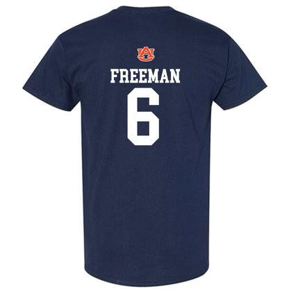 Auburn - NCAA Men's Basketball : Elyjah Freeman - Replica Shersey T-Shirt-1