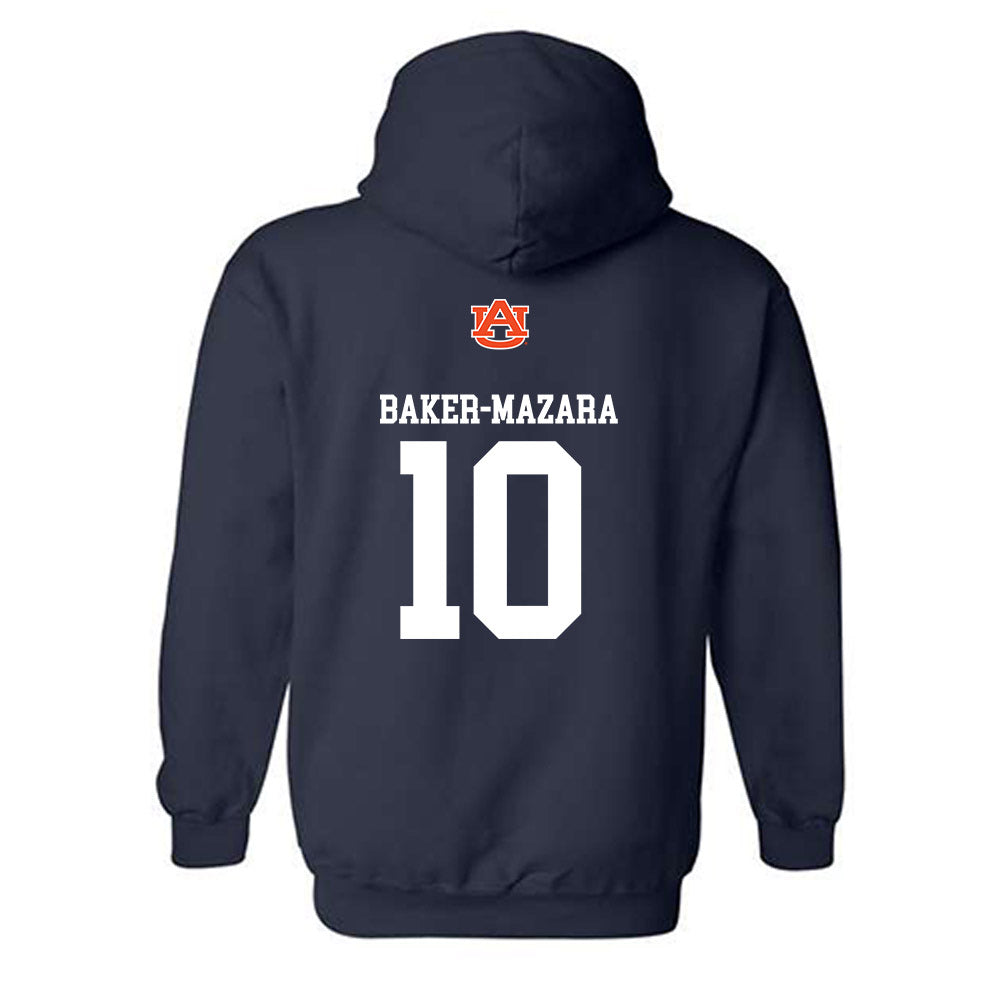 Auburn - NCAA Men's Basketball : Chad Baker-Mazara - Replica Shersey Hooded Sweatshirt