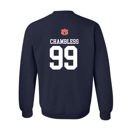 Auburn - NCAA Women's Volleyball : Greer Chambless - Replica Shersey Crewneck Sweatshirt-1