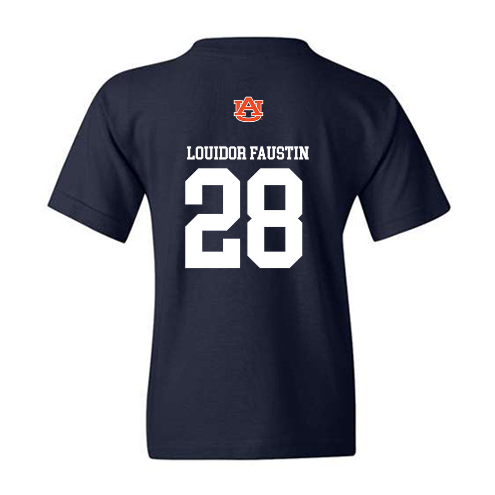 Auburn - NCAA Football : Kensley Louidor Faustin - Replica Shersey Youth T-Shirt-1