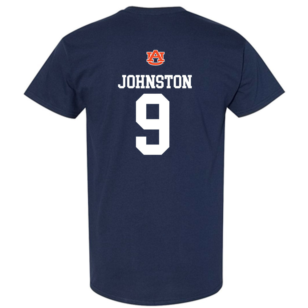 Auburn - NCAA Baseball : Jett Johnston - Replica Shersey T-Shirt-1