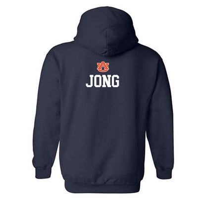 Auburn - NCAA Women's Gymnastics : Katelyn Jong - Replica Shersey Hooded Sweatshirt-1