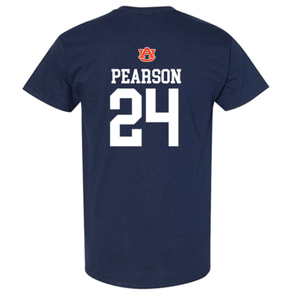 Auburn - NCAA Men's Basketball : Bradley Pearson - Replica Shersey T-Shirt-1