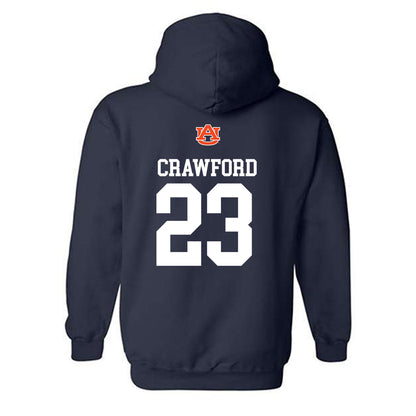 Auburn - NCAA Football : Jalyn Crawford - Replica Shersey Hooded Sweatshirt