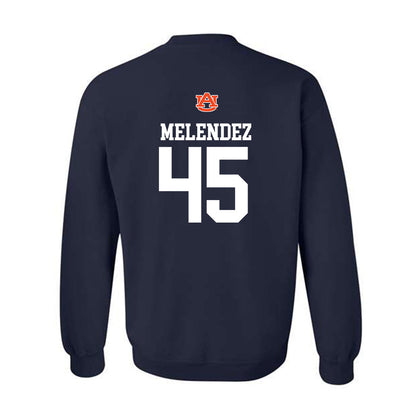 Auburn - NCAA Football : Antonio Melendez - Replica Shersey Crewneck Sweatshirt-1