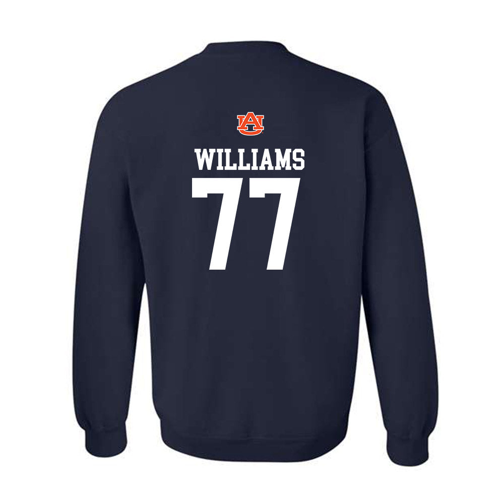 Auburn - NCAA Women's Soccer : Mya Williams - Replica Shersey Crewneck Sweatshirt