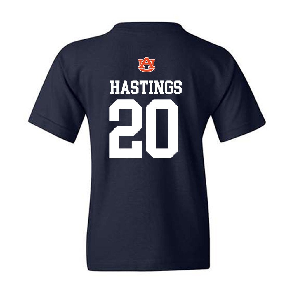 Auburn - NCAA Softball : Alyssa Hastings - Replica Shersey Youth T-Shirt-1