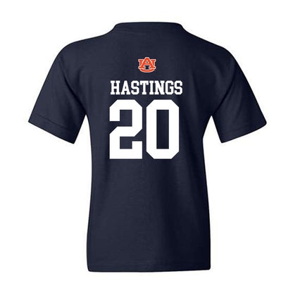 Auburn - NCAA Softball : Alyssa Hastings - Replica Shersey Youth T-Shirt-1